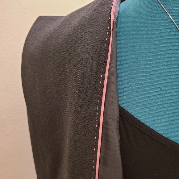 Ann Taylor Petites Business Blazer Jacket Shoulder Pads, Gray, 6P - Picture 5 of 16